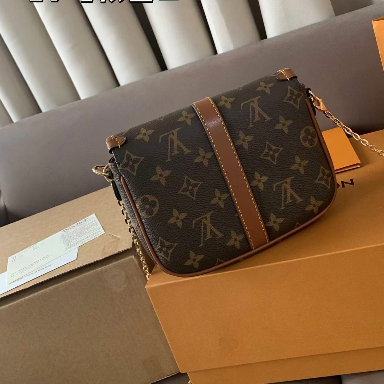 LVモノグラムサドルバッグ【50％割引+送料無料】