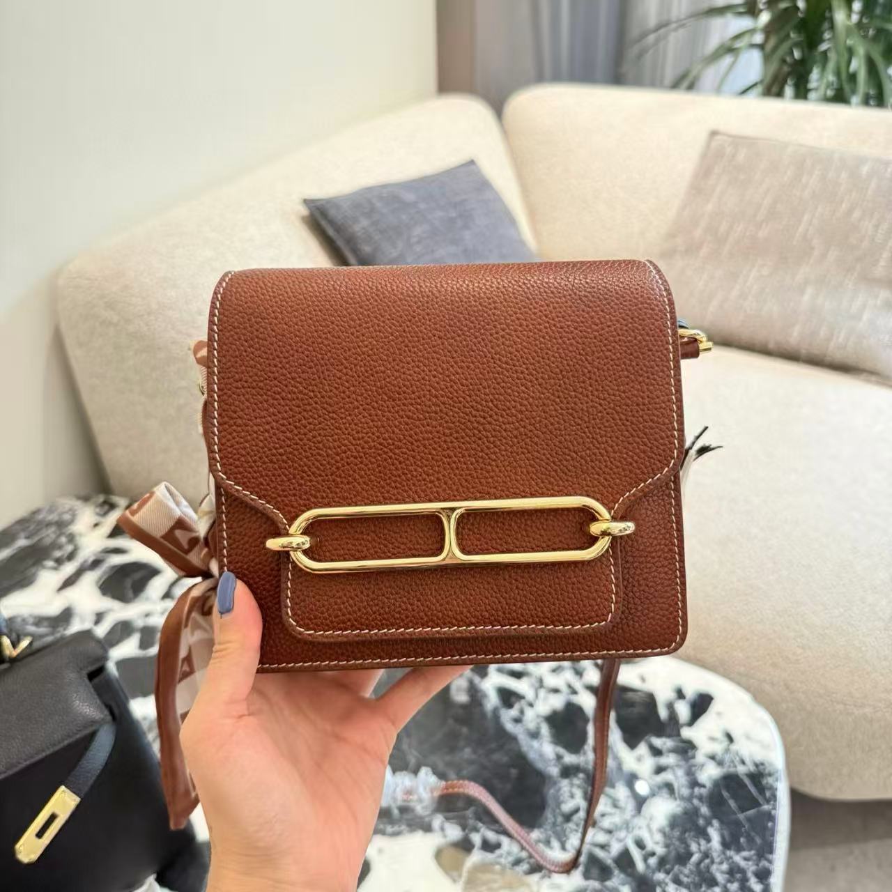 HERME5 高品質 豚鼻サドルバッグ【50％割引+送料無料】