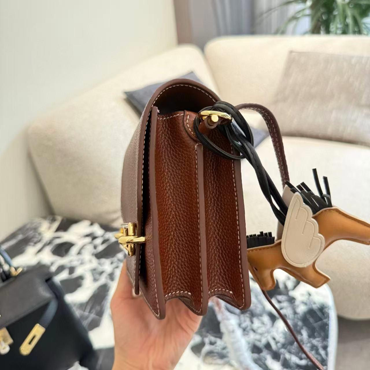 HERME5 高品質 豚鼻サドルバッグ【50％割引+送料無料】