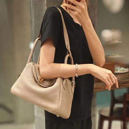 HERME5高品質Lindy牛革ショルダーバッグ【50％割引+送料無料】