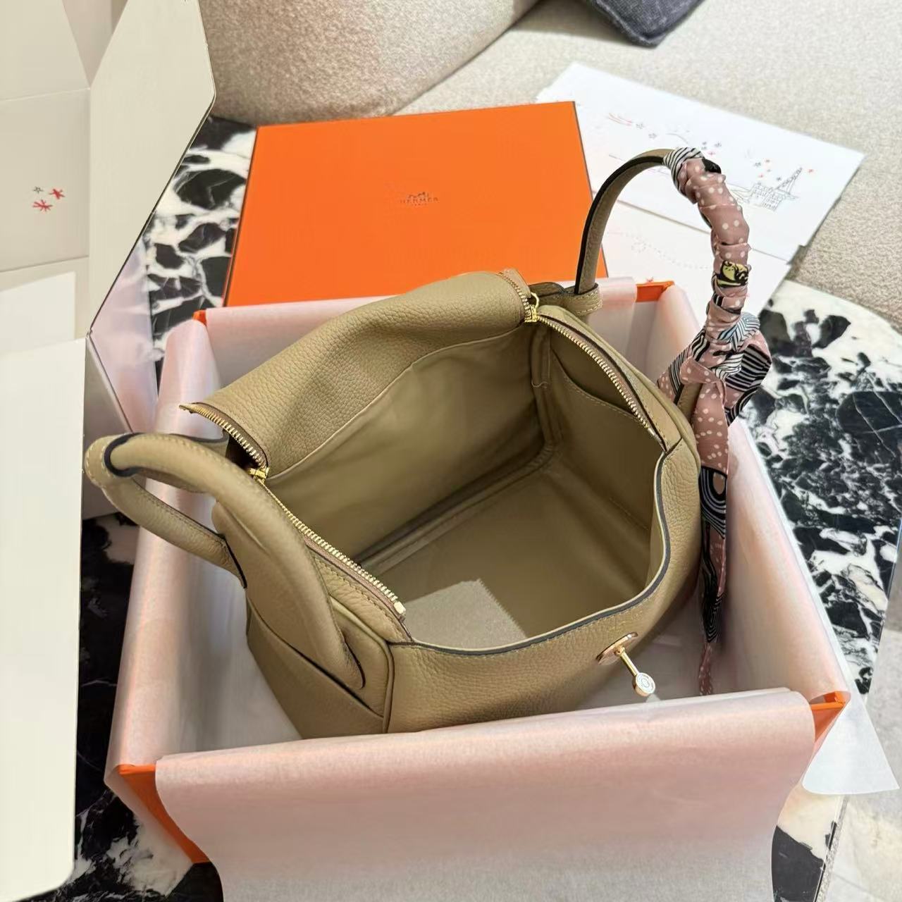 HERME5高品質Lindy牛革ショルダーバッグ【50％割引+送料無料】