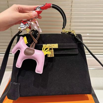 HERME5 ヌバックレザーハンドバッグ【50％割引+送料無料】