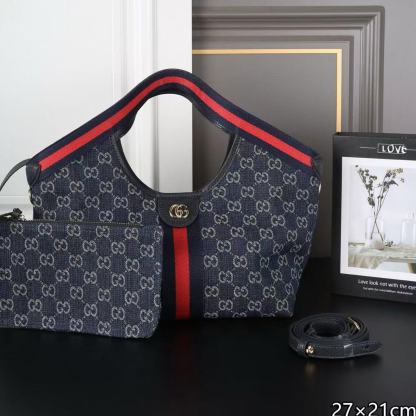 GUCC1 ジャカード アンダーアームバッグ【50％割引+送料無料】