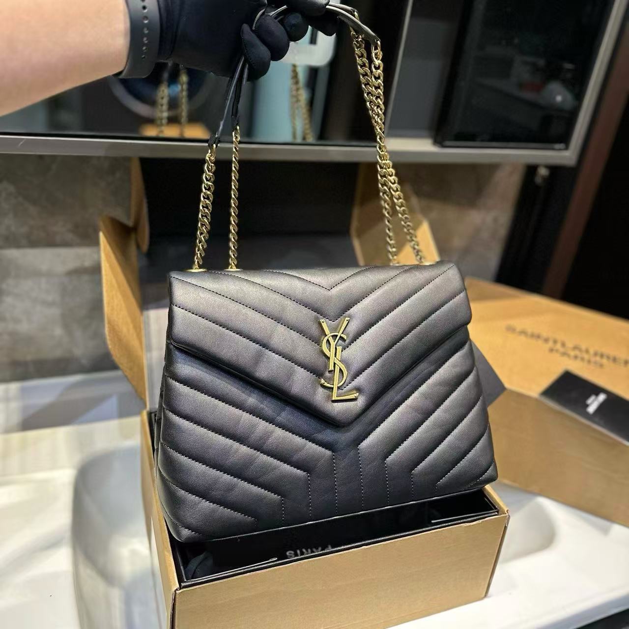 YSLチェーンアンダーアームバッグ【50％割引+送料無料】