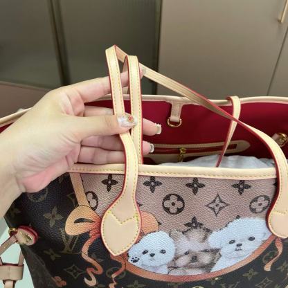 LVグラフィティ子猫ショッピングバッグ【50％割引+送料無料】