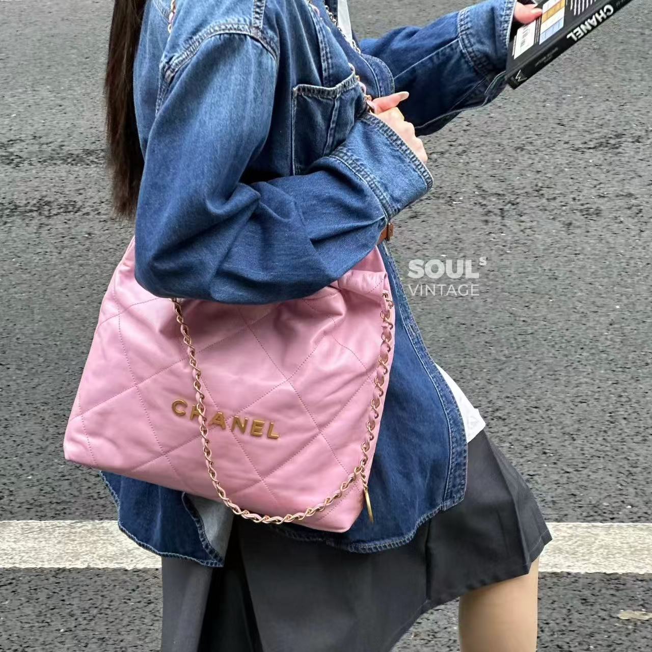 CHANE1 チェーンショッピングバッグ【50％割引+送料無料】