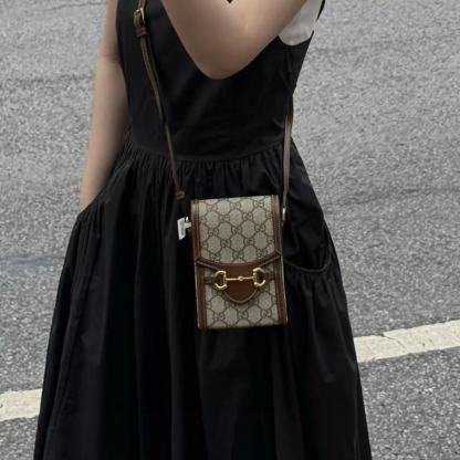 GUCC1 ジャカード モバイルフォンバッグ【50％割引+送料無料】