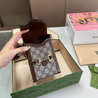 GUCC1 ジャカード モバイルフォンバッグ【50％割引+送料無料】