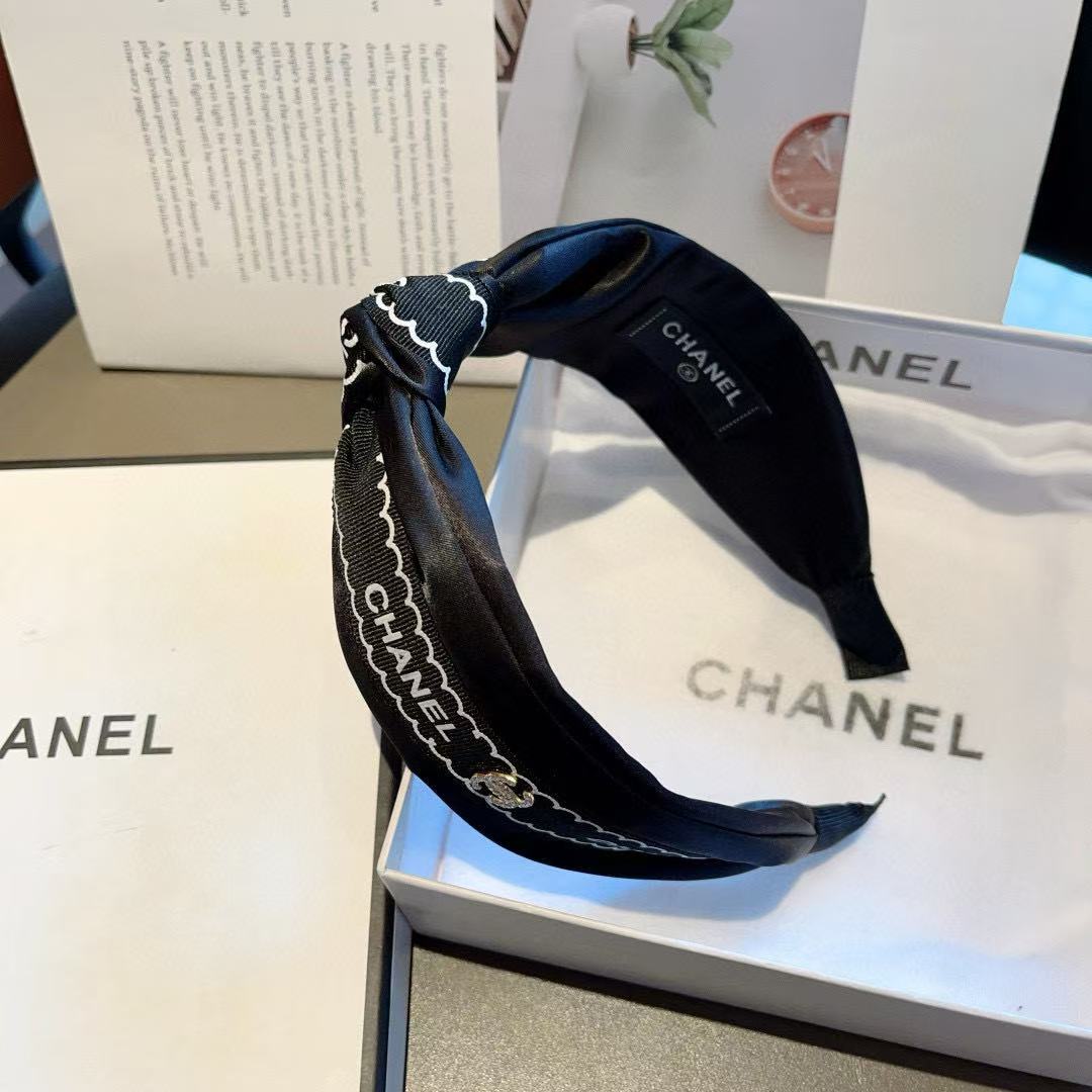 CHANE1 ダブルCレターヘッドバンド【50％割引+送料無料】