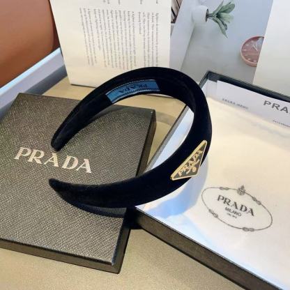 PR4DA トライアングルロゴ ベルベット ヘッドバンド【50％割引+送料無料】