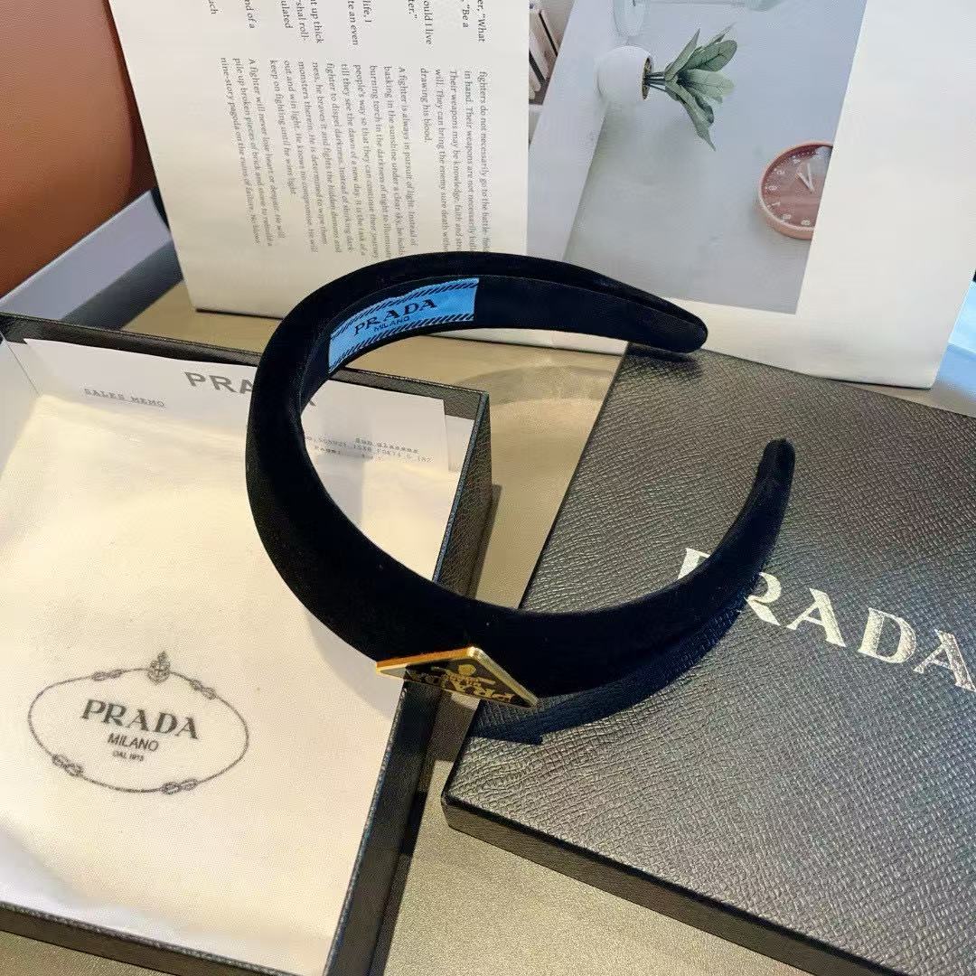 PR4DA トライアングルロゴ ベルベット ヘッドバンド【50％割引+送料無料】