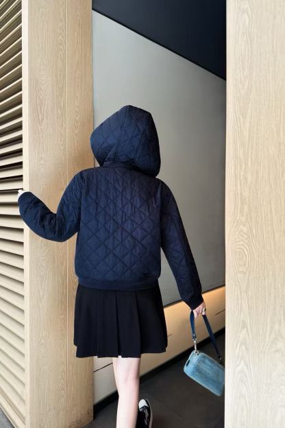 PR4DA トライアングルロゴ チェック柄 フード付きジャケット【50％割引+送料無料】