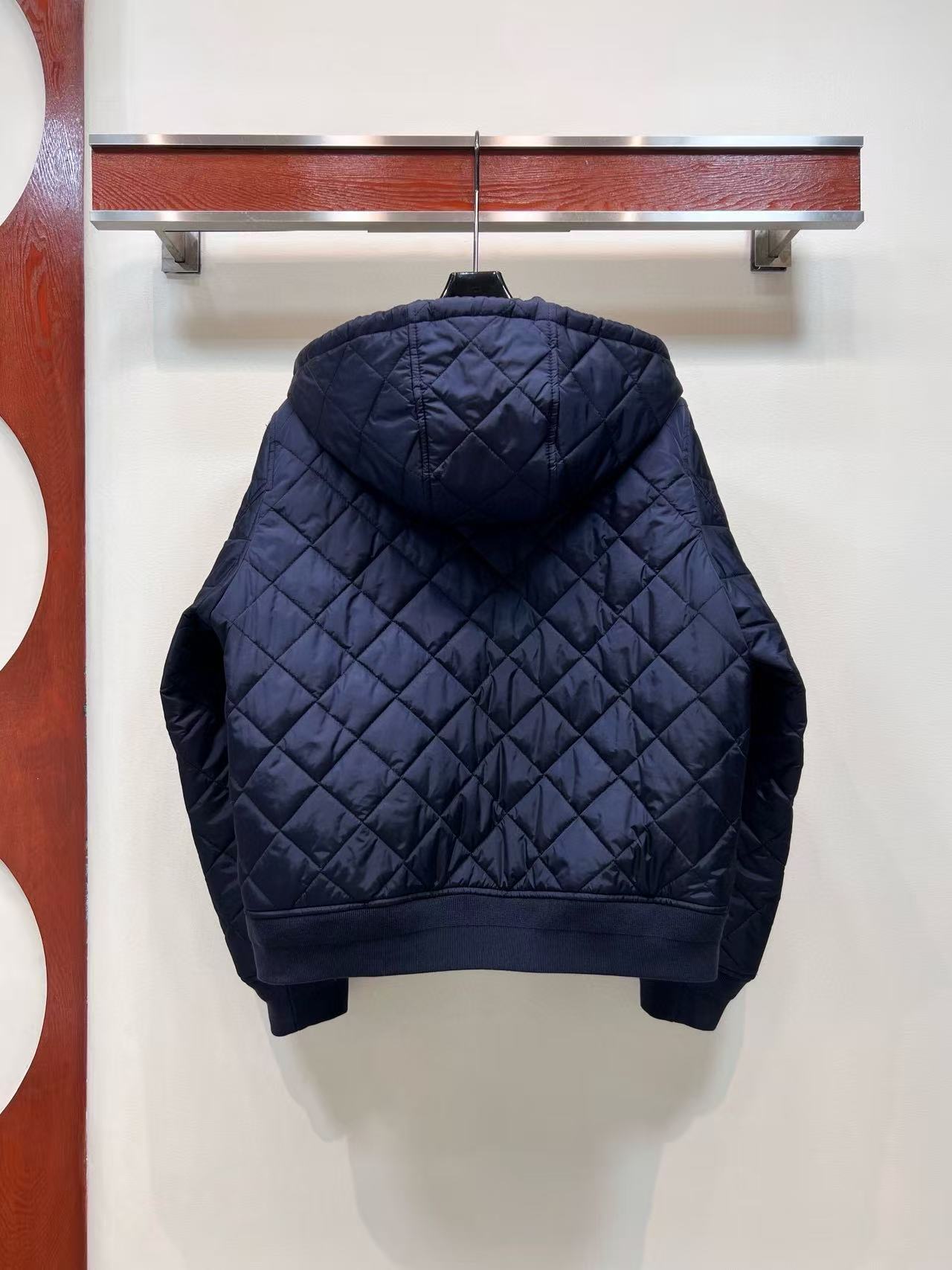 PR4DA トライアングルロゴ チェック柄 フード付きジャケット【50％割引+送料無料】