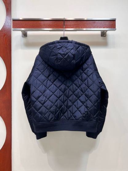 PR4DA トライアングルロゴ チェック柄 フード付きジャケット【50％割引+送料無料】