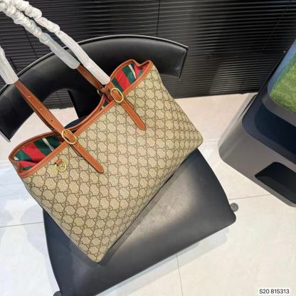 GUCC1 ジャカードハンドバッグ【50％割引+送料無料】