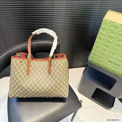 GUCC1 ジャカードハンドバッグ【50％割引+送料無料】