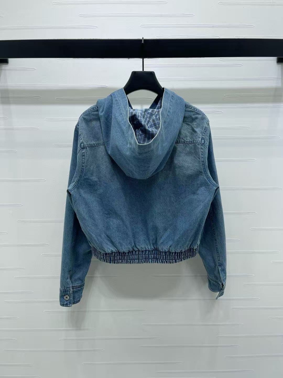 M1UM1U フード付きデニムジャケット【50％割引+送料無料】