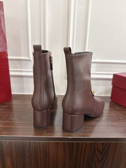 GUCC1 高品質ホースビットチャンキーヒールアンクルブーツ【50％割引+送料無料】