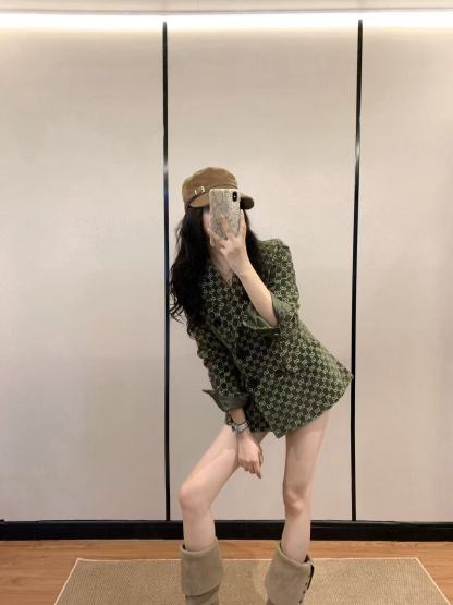 GUCC1 ジャカード スーツジャケット【50％割引+送料無料】