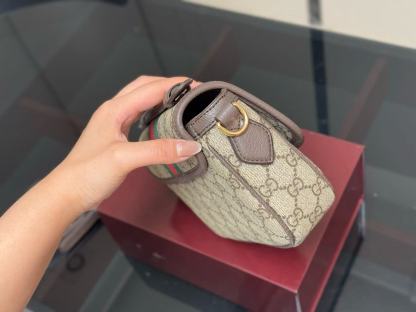 GUCC1 ジャカード ショルダー クロスボディバッグ【50％割引+送料無料】