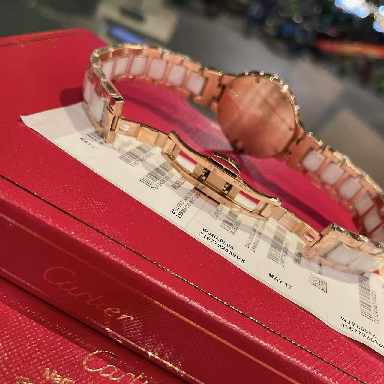 CART1ER セラミックスチールストラップ レディースウォッチ【50％割引+送料無料】