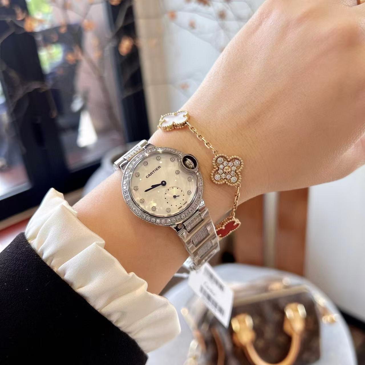 CART1ER フィッシュアイ スチールストラップ レディース ウォッチ【50％割引+送料無料】