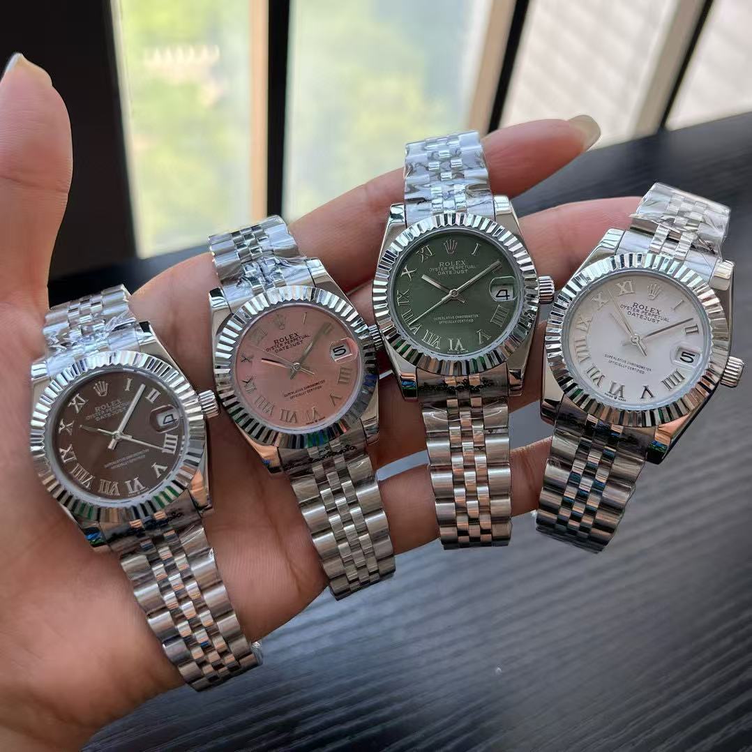 R0LEX スチールストラップ レディース腕時計【50％割引+送料無料】