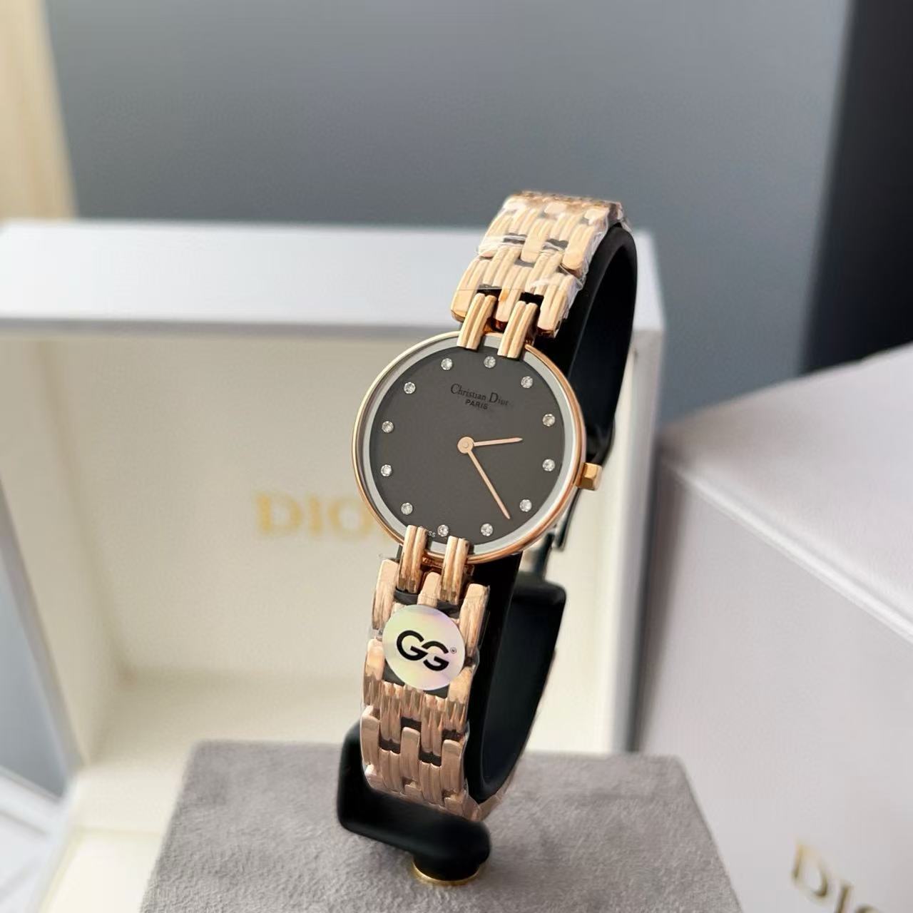 DI0R ファッション スチールバンド レディース ウォッチ【50％割引+送料無料】