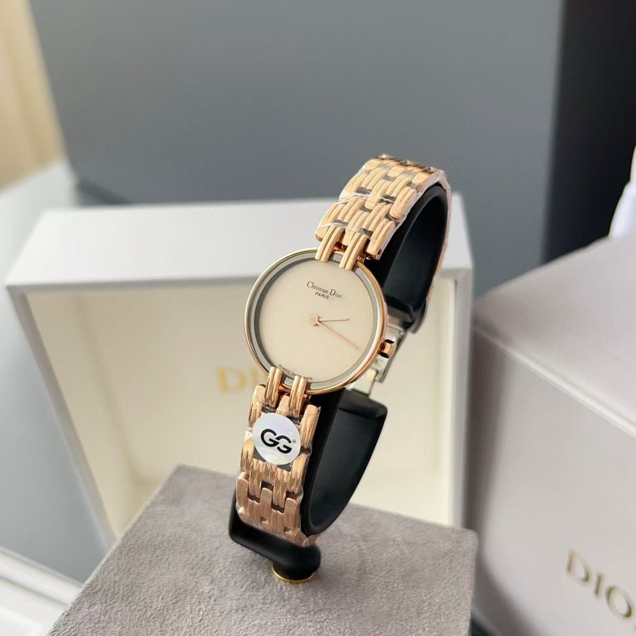 DI0R ファッション スチールバンド レディース ウォッチ【50％割引+送料無料】