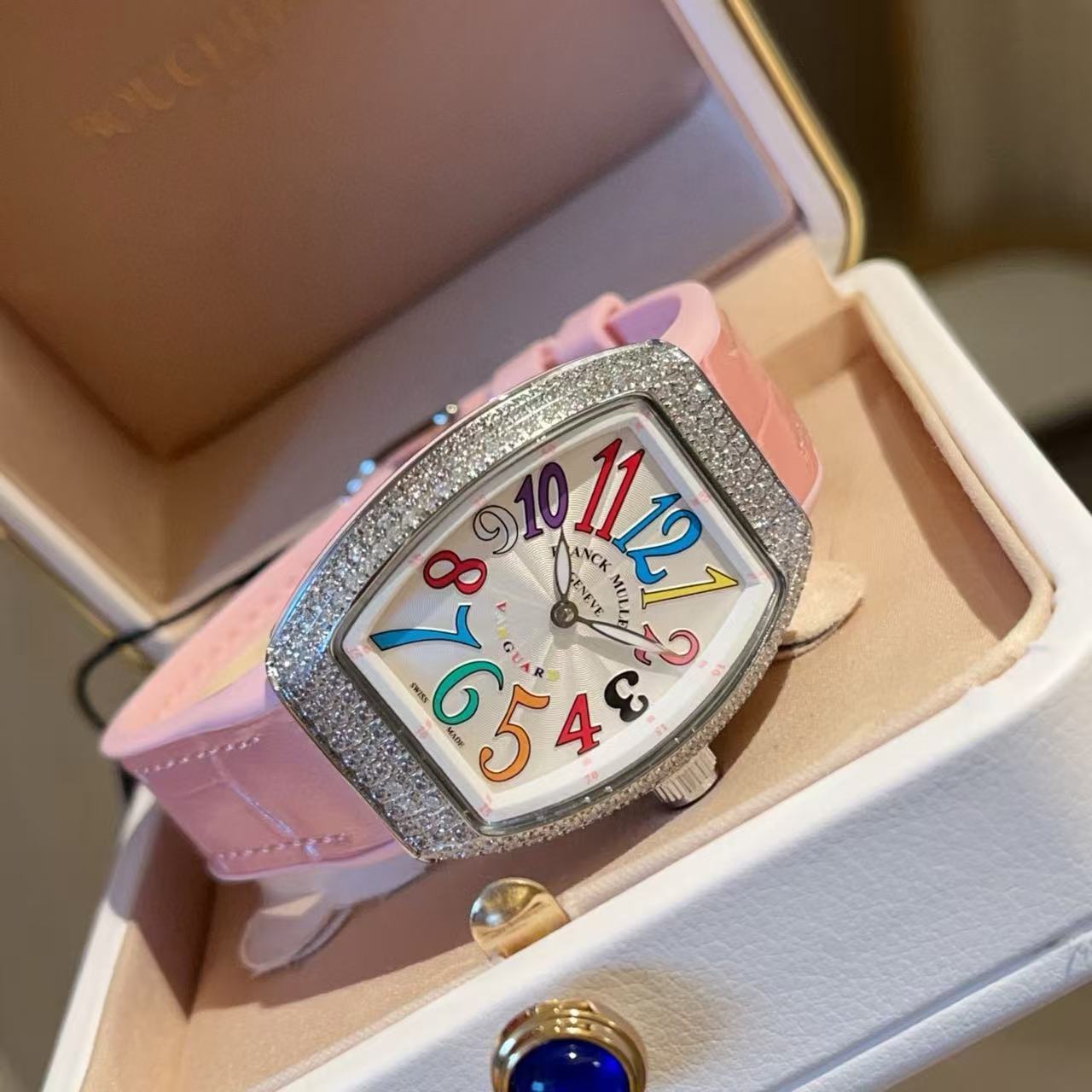 Frank Mul1erトノー型のレディース腕時計【50％割引+送料無料】