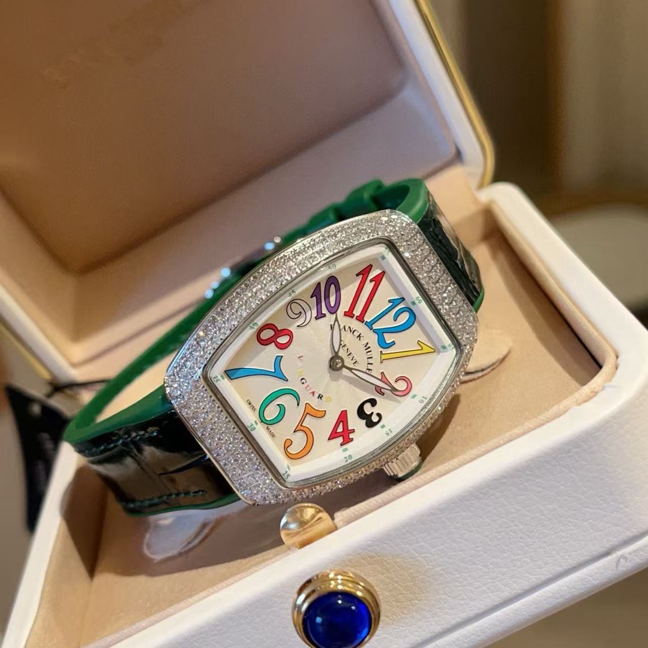 Frank Mul1erトノー型のレディース腕時計【50％割引+送料無料】