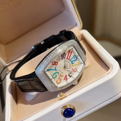 Frank Mul1erトノー型のレディース腕時計【50％割引+送料無料】