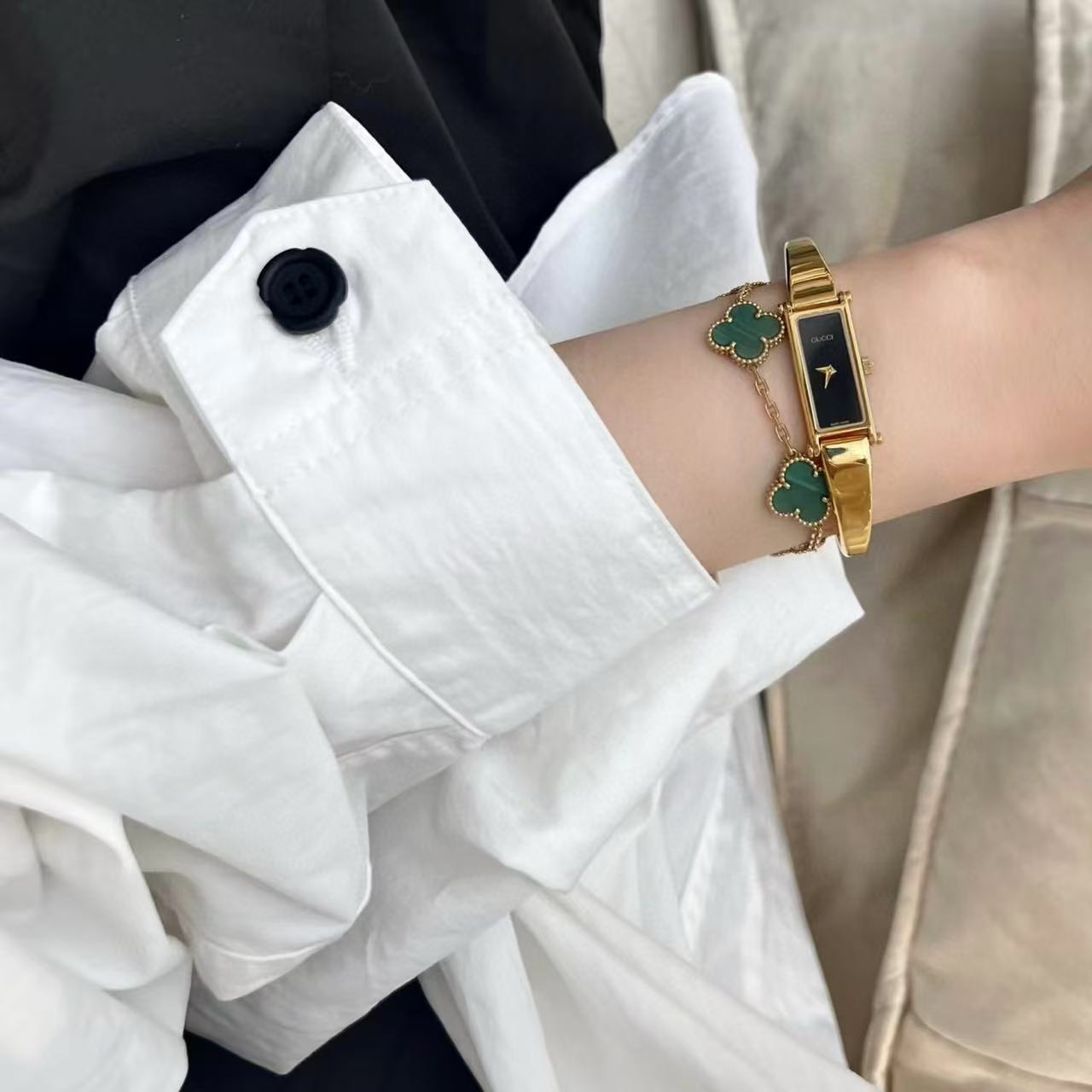 GUCC1 シンプルレディースウォッチ【50％割引+送料無料】