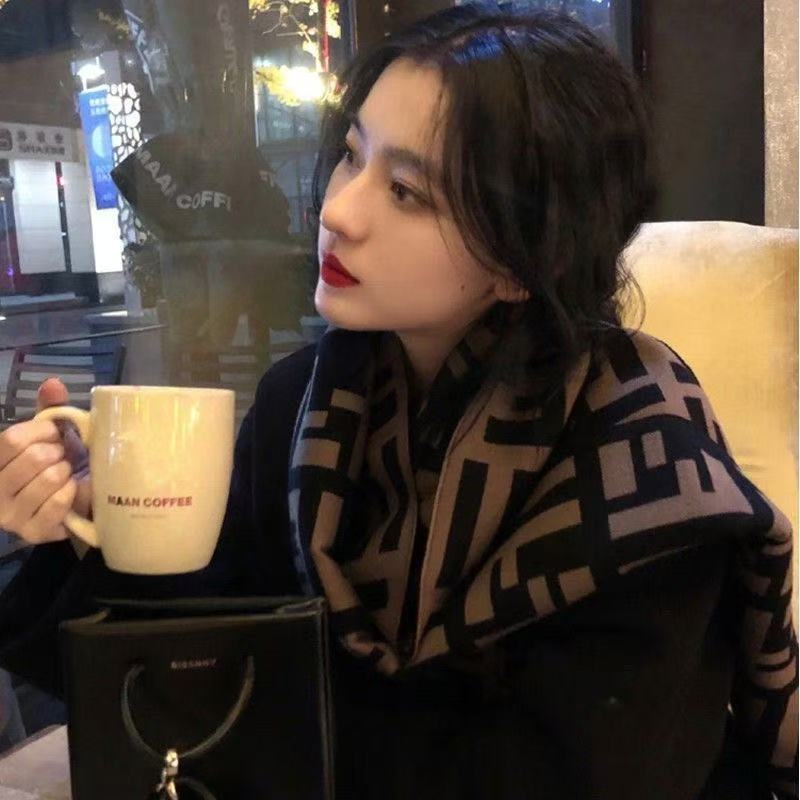 FEND1FF タッセル カシミアスカーフ【50％割引+送料無料】