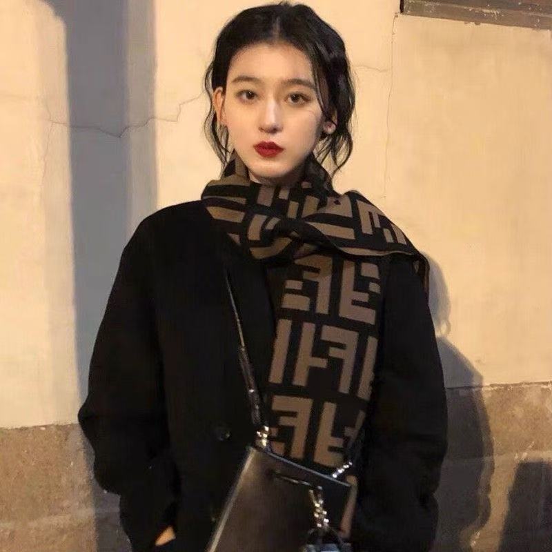 FEND1FF タッセル カシミアスカーフ【50％割引+送料無料】