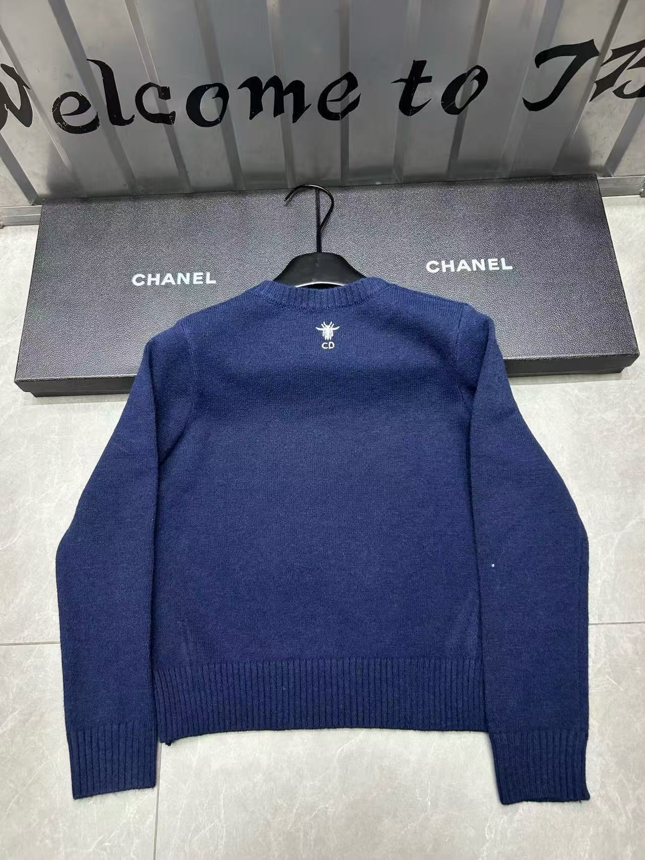 DI0R 五芒星刺繍セーター【50％割引+送料無料】