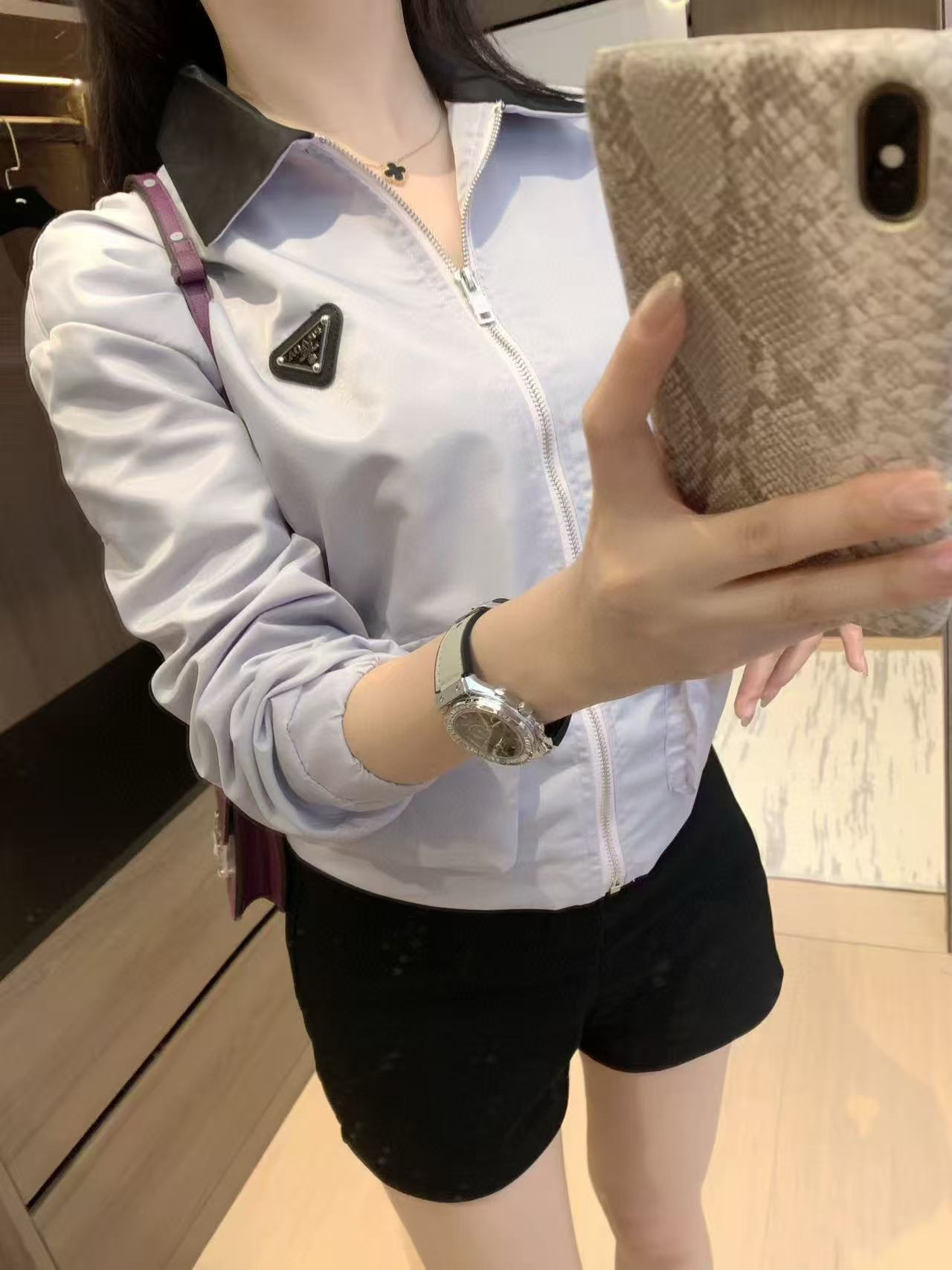 PR4DA トライアングルロゴ ジップアップジャケット【50％割引+送料無料】