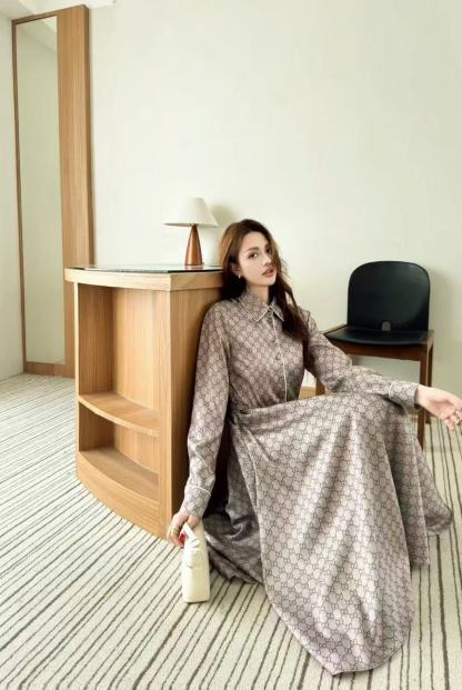 CHANE1 高品質GGジャカードドレス【50％割引+送料無料】