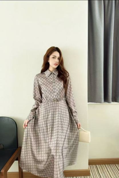 CHANE1 高品質GGジャカードドレス【50％割引+送料無料】