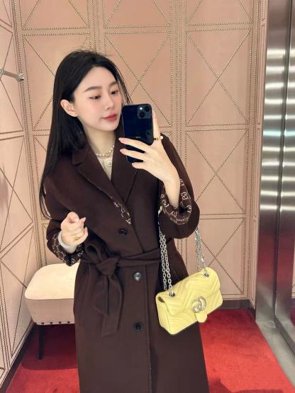 GUCC1秋冬 カシミア ロングコート【50％割引+送料無料】