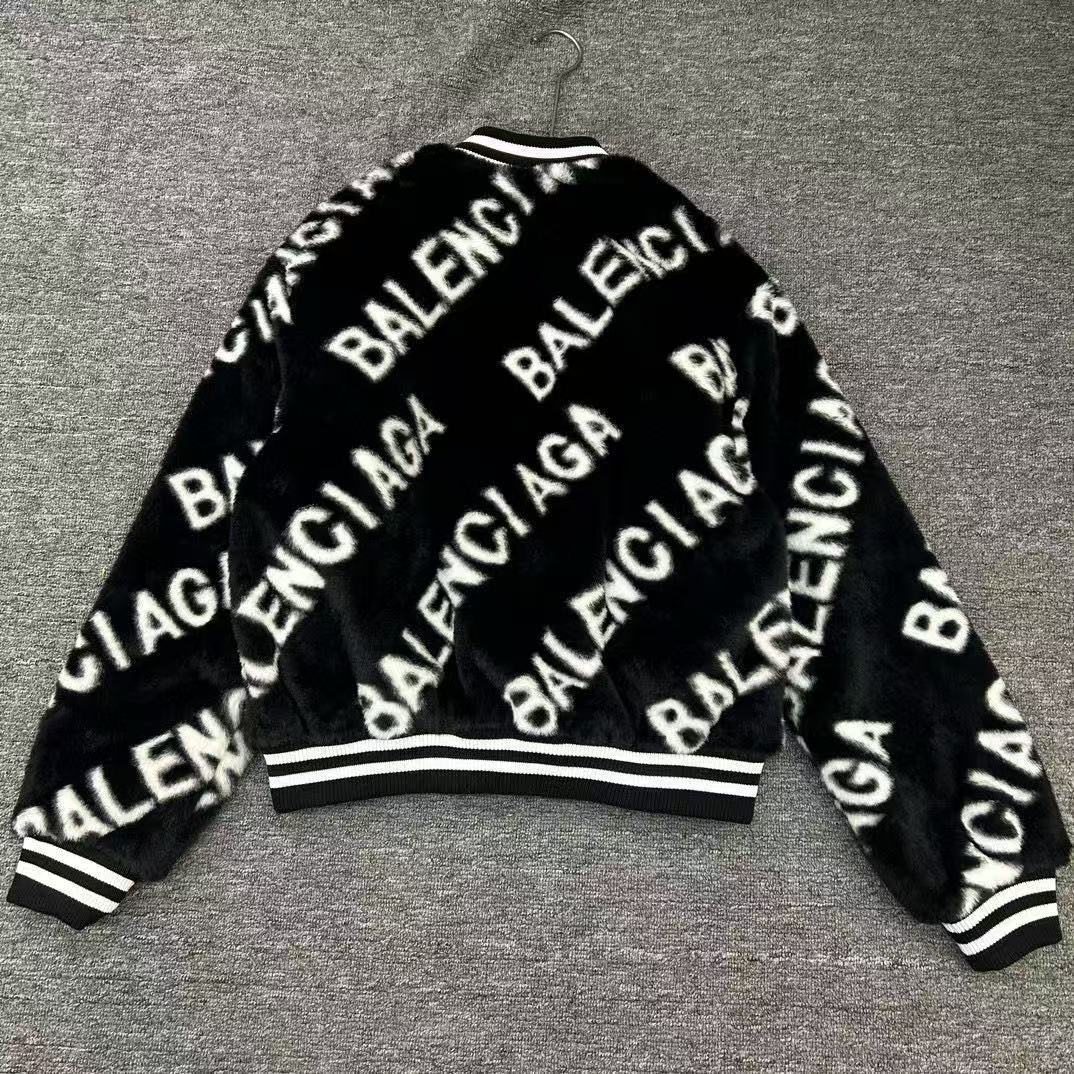 BALENC1AG ラムウール レタード シックコート【50％割引+送料無料】