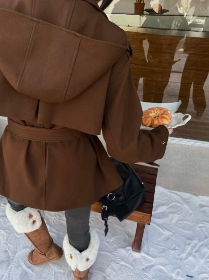 PR4DA フード付きラペルジャケット【50％割引+送料無料】