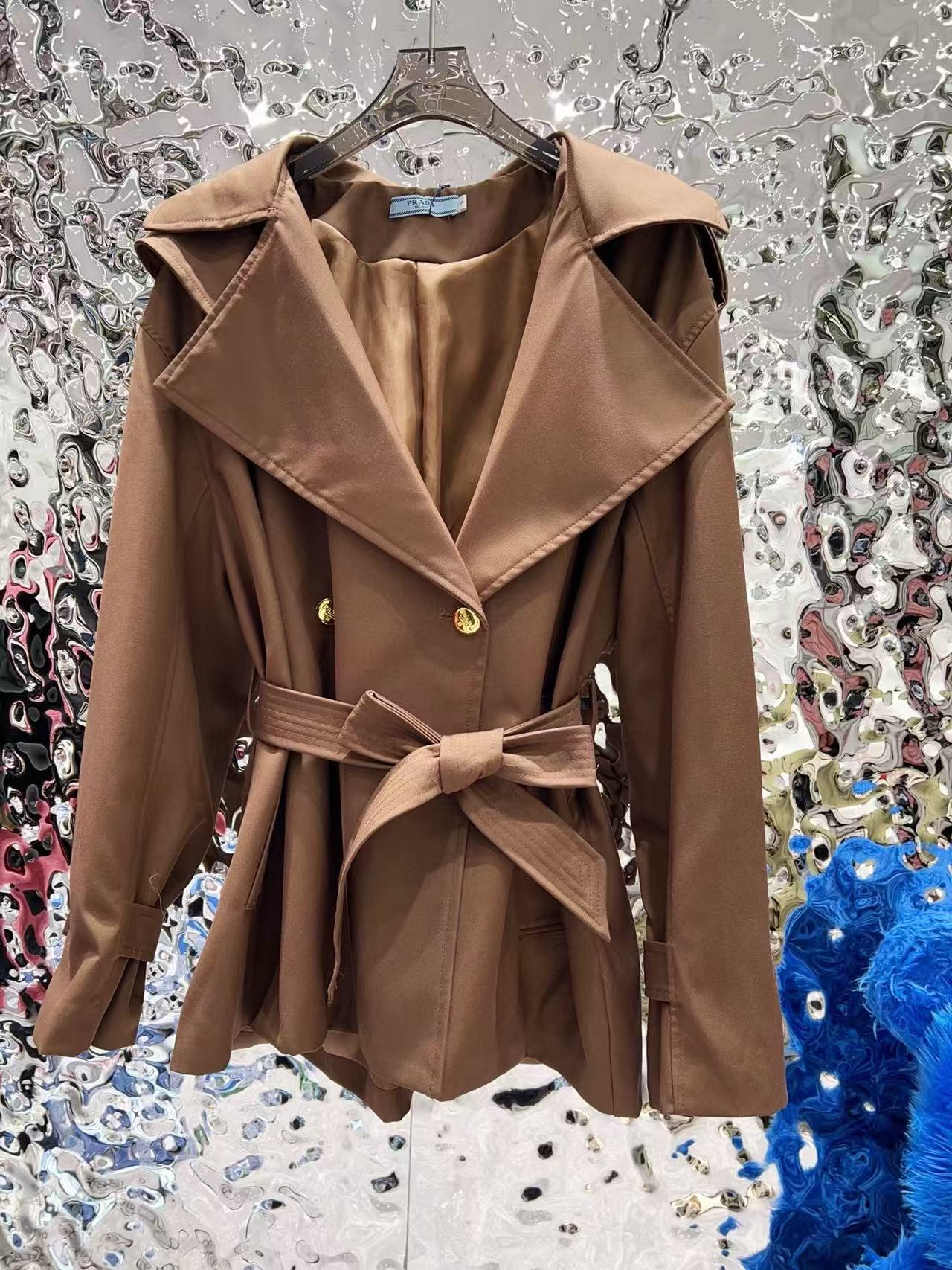 PR4DA フード付きラペルジャケット【50％割引+送料無料】