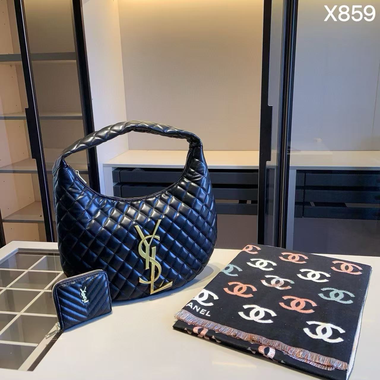 YSLコンビネーション3点セット【 50％割引+送料無料】X859