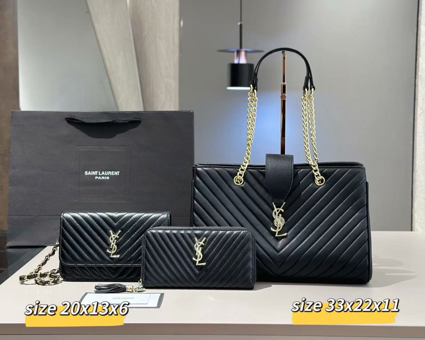 YSLコンビネーション3点セット【 50％割引+送料無料】X442