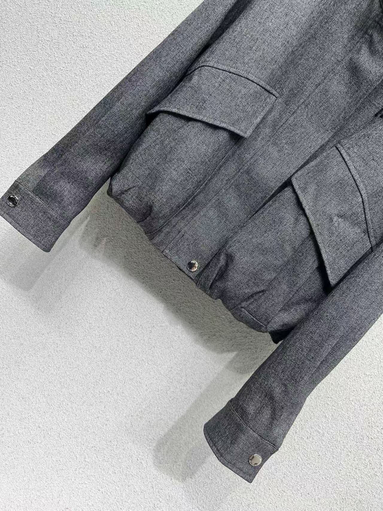 M1UM1U シンプルレタールーズジャケット【50％割引+送料無料】