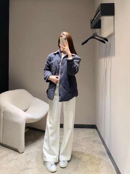 M1UM1U コーデュロイ コットン裏地 襟付きジャケット【50％割引+送料無料】