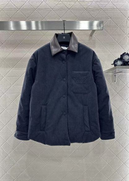 M1UM1U コーデュロイ コットン裏地 襟付きジャケット【50％割引+送料無料】