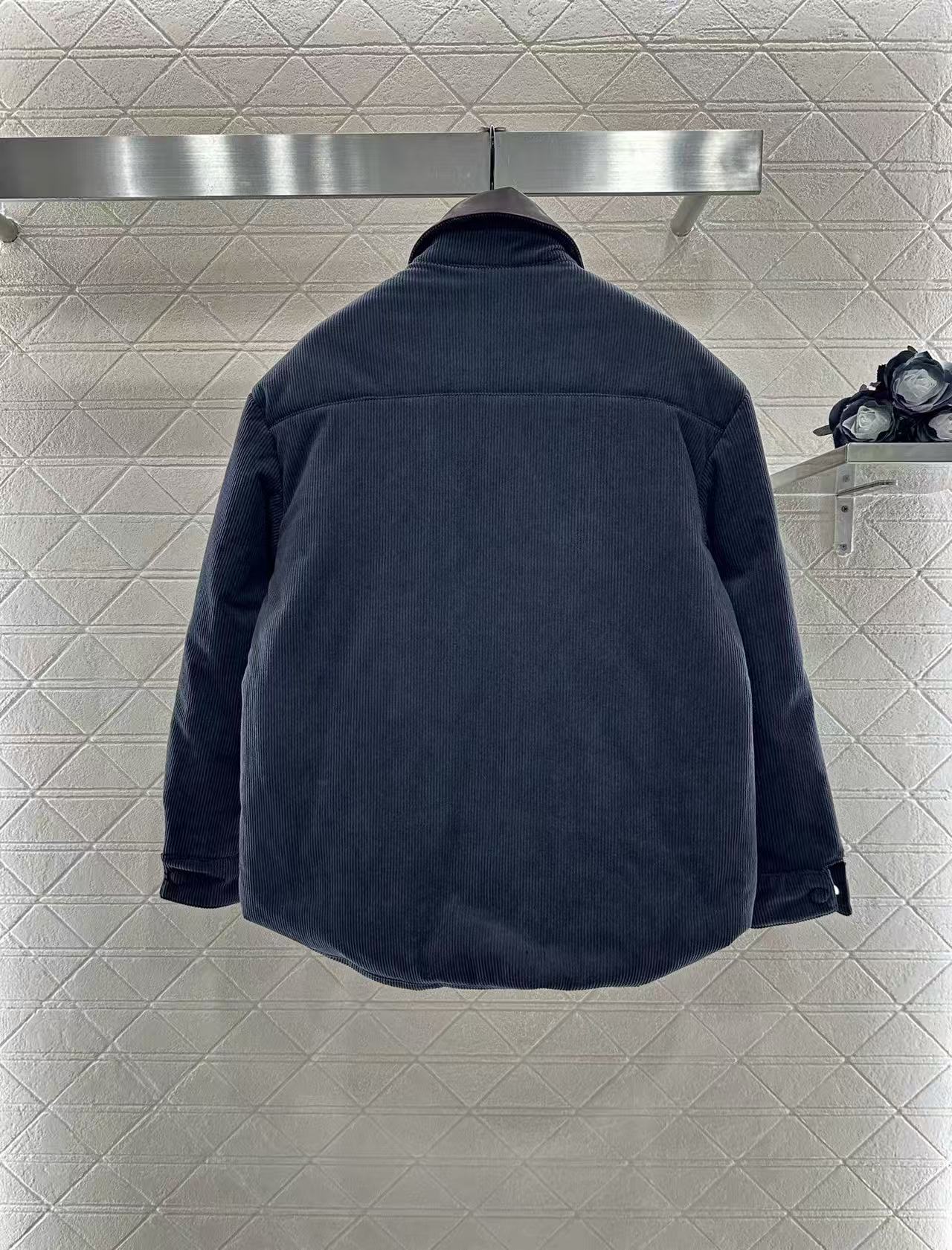 M1UM1U コーデュロイ コットン裏地 襟付きジャケット【50％割引+送料無料】