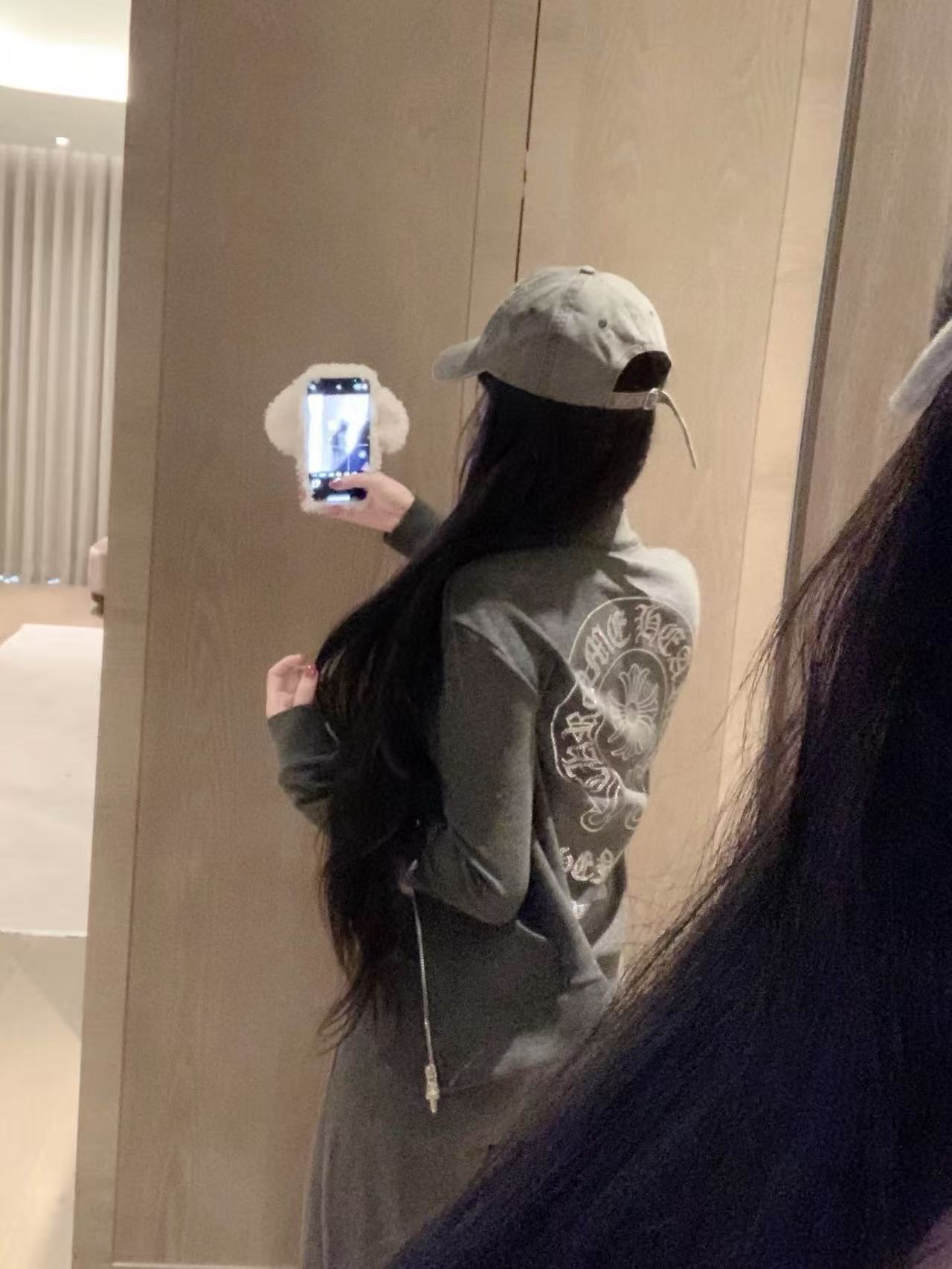 Chr0me Hearts カシミア スタンドカラー ラインストーン セット【50％割引+送料無料】